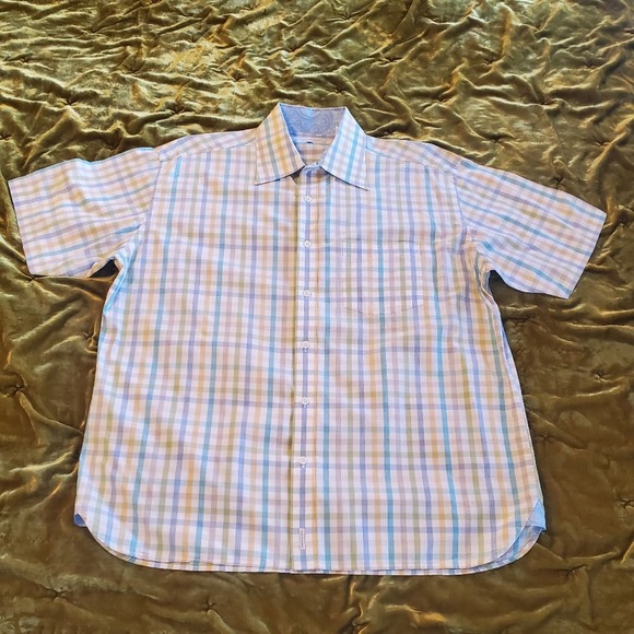 Alex Cannon short sleeved button down sports shirt XL - Picture 3 of 16